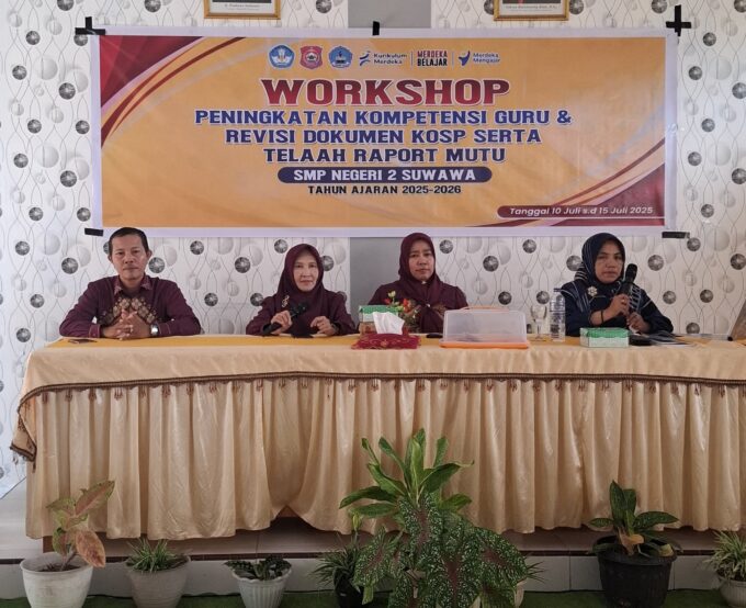 Peningkatan Kompetensi Guru dan Revisi Dokumen di SMP Negeri 2 Suwawa 10–14 Juli 2025