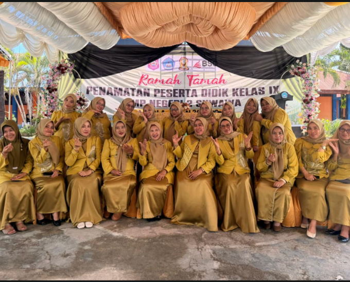 Penamatan Peserta Didik Kelas IX SMP Negeri 2 Suwawa Tahun Pelajaran 2025/2026 Berlangsung Meriah dan Penuh Haru