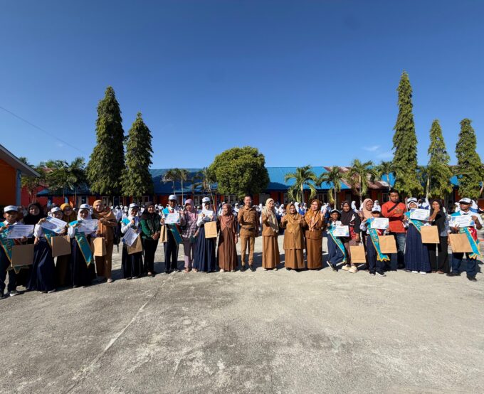 Sambut Tahun Ajaran Baru 2026/2027, Hari Pertama Masuk Sekolah di SMP Negeri 2 Suwawa Berlangsung Khidmat