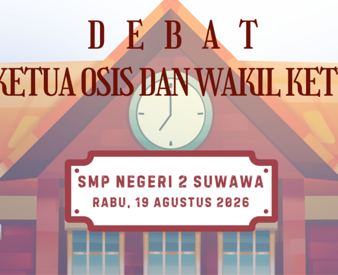 Semarak Demokrasi Pelajar: Debat Calon Ketua dan Wakil Ketua OSIS SMP Negeri 2 Suwawa Periode 2026/2027